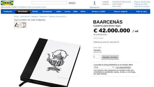 El cuaderno de Baarcenäs.