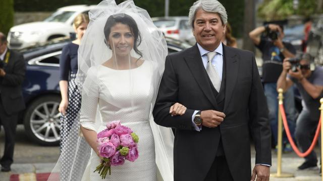 Sara Verdasco junto a su padre José Verdasco