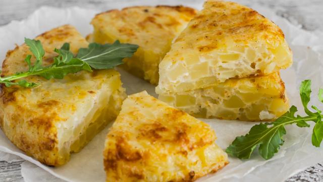 Tortilla de patatas vegana: es posible