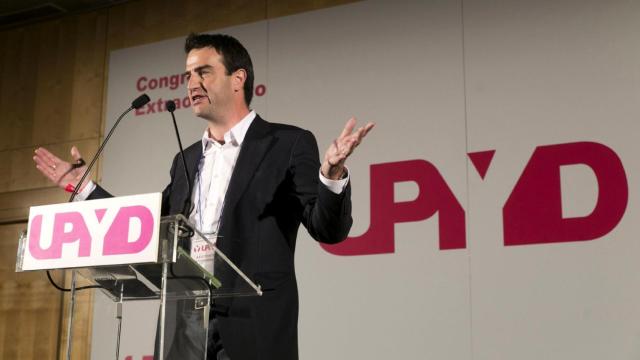 Gorka Maneiro, en el último congreso de UPyD.