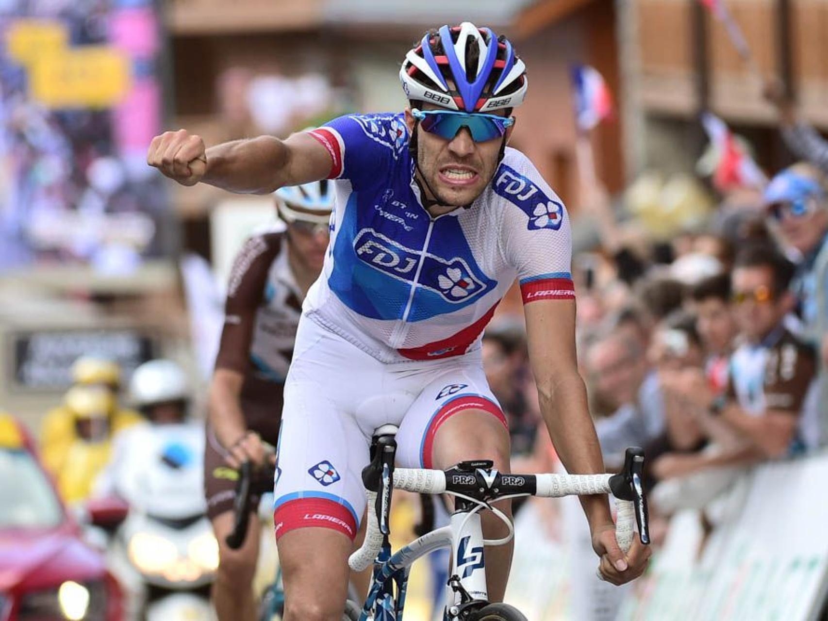 Thibaut Pinot se impone en la sexta etapa del Dauphiné.