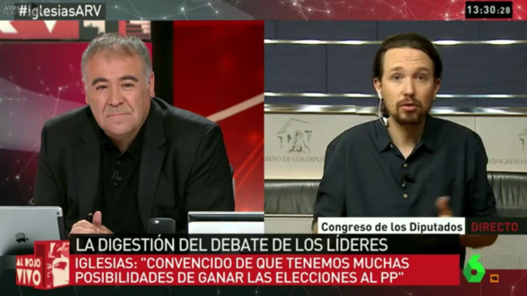 El equipo de Pablo Iglesias le recomendó no ser entrevistado por Ana Pastor