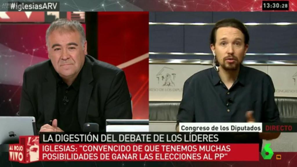 El equipo de Pablo Iglesias le recomendó no ser entrevistado por Ana Pastor