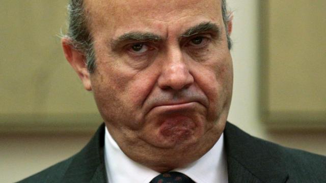 Luis de Guindos en los cursos de verano de la UIMP en Santander