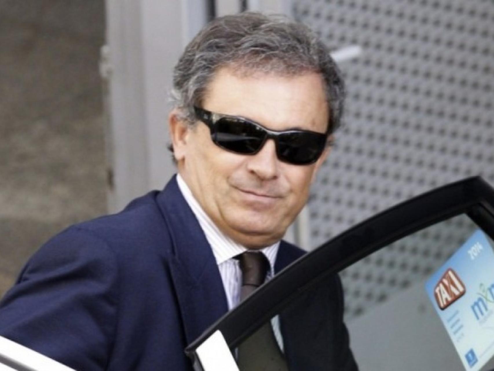 Jordi Pujol Ferrusola saliendo de la Audiencia Nacional