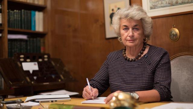 Cristina Peña, en su despacho de Madrid este miércoles