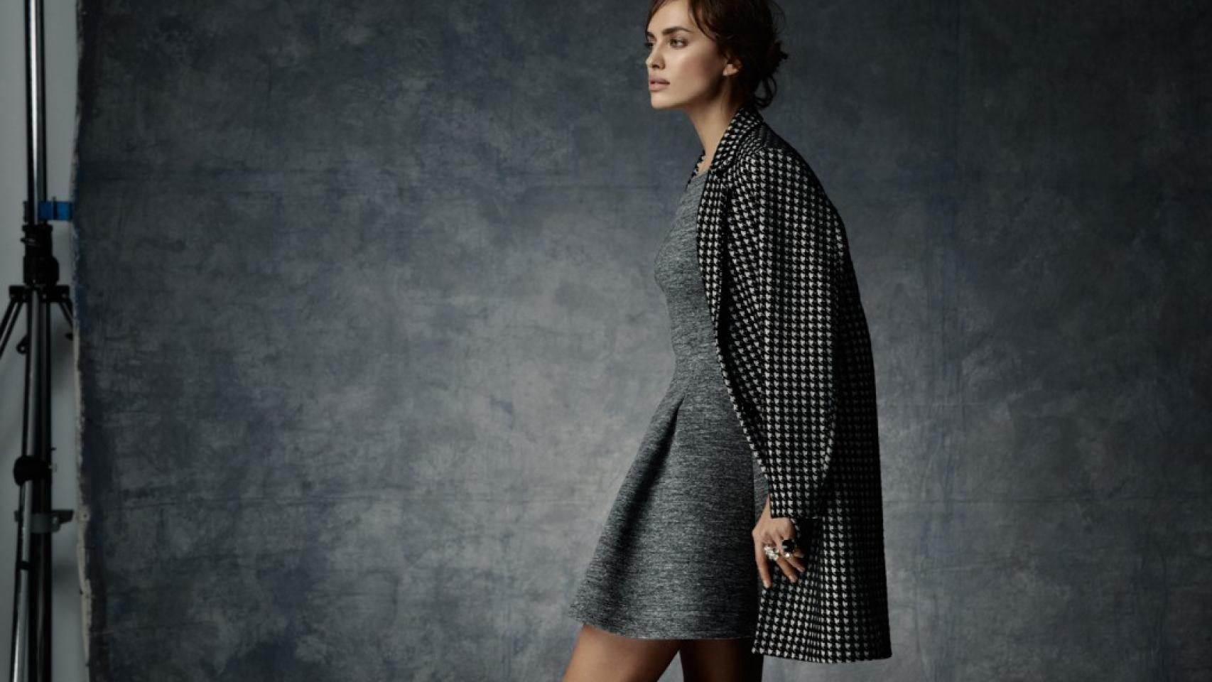 La modelo Irina Shayk, imagen de Blanco en 2014.