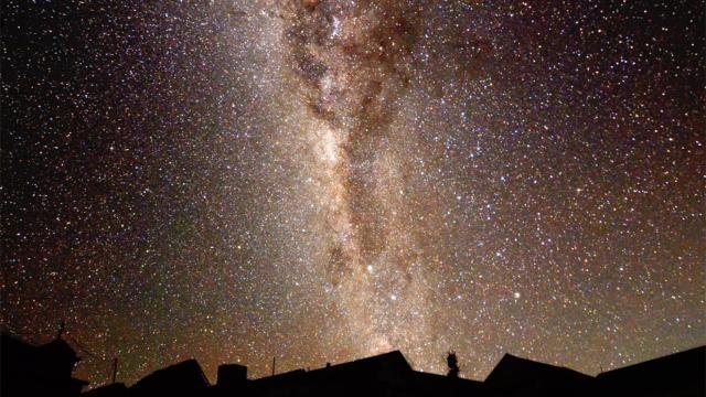 Las estrellas vistas desde Indonesia.
