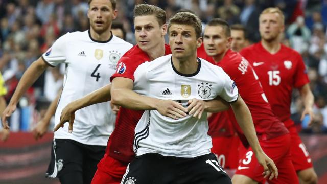 Alemania y Polonia empataron en Saint-Denis.