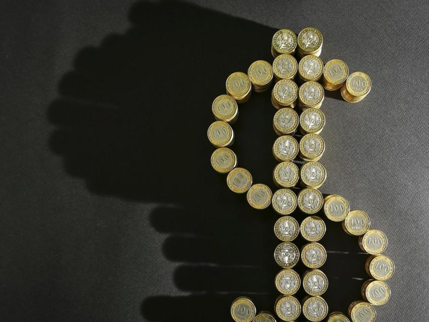 Símbolo del dólar.