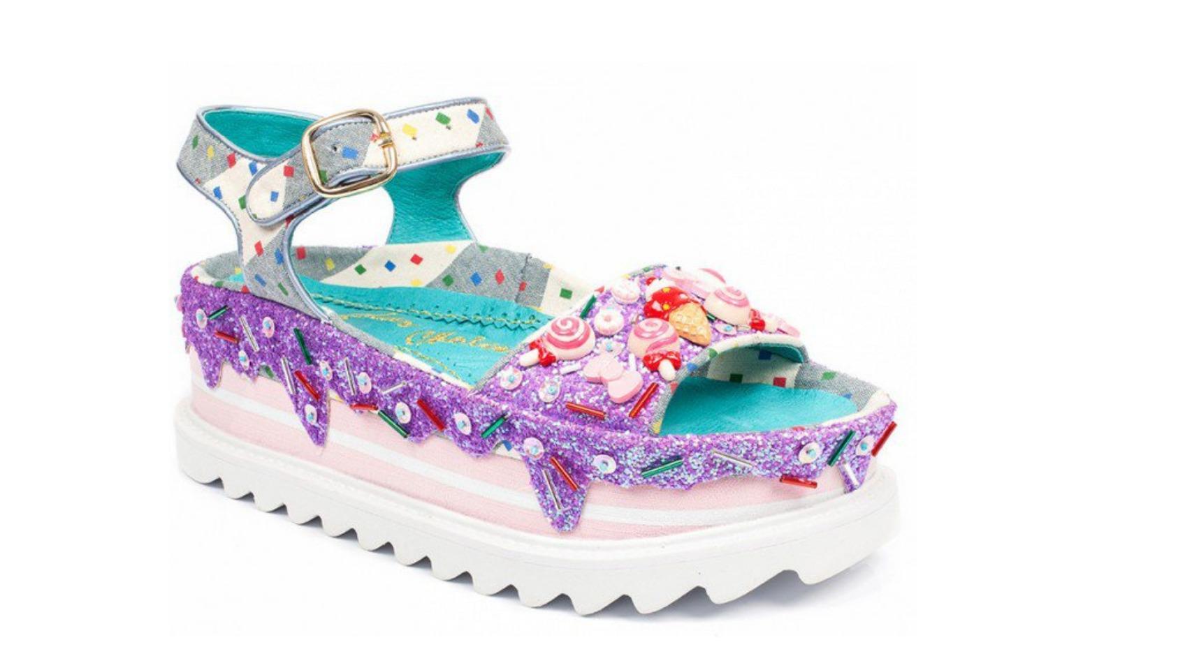 Sandalias de chucherías, de Irregular Choice.