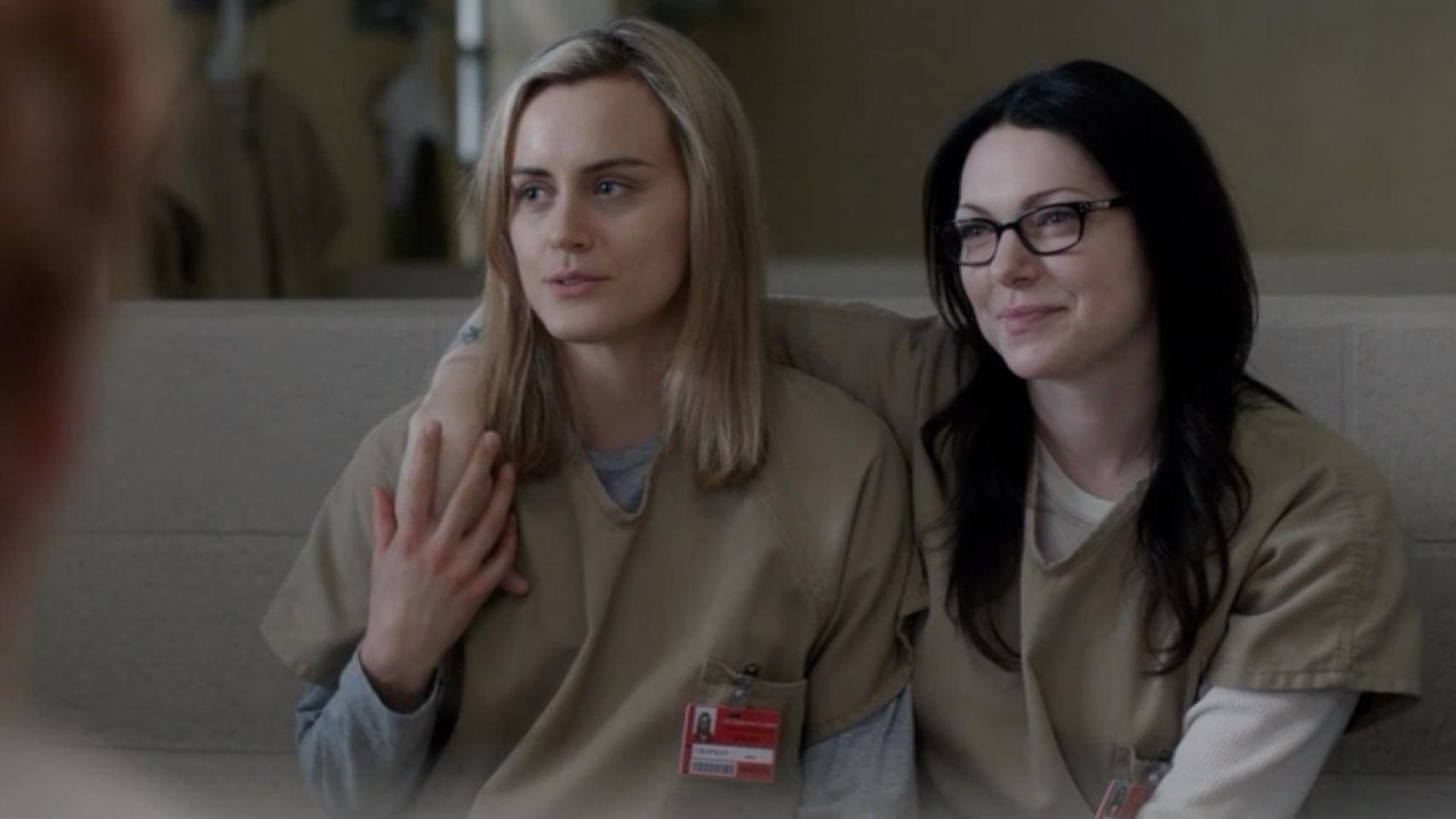 Piper y Alex, fotograma de Orange is the new black.