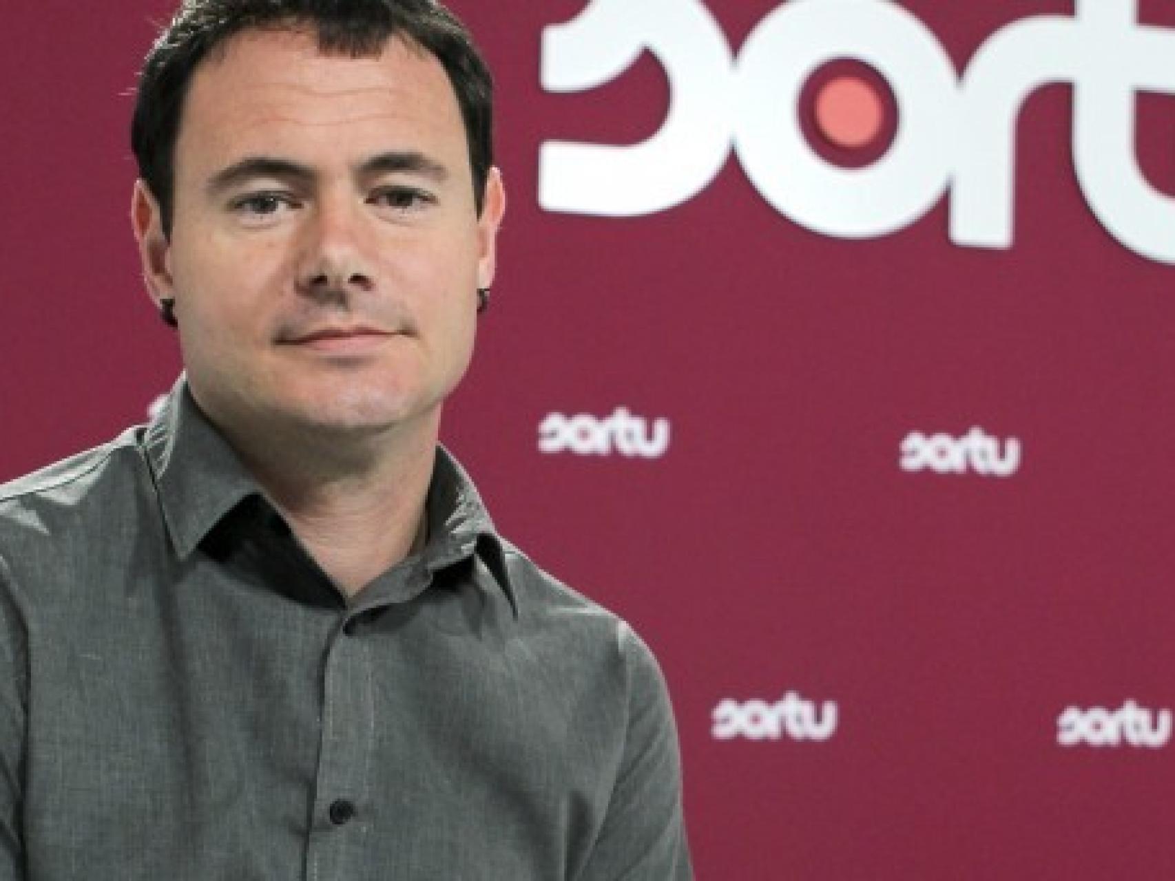 Hasier Arraiz, el presidente de Sortu.