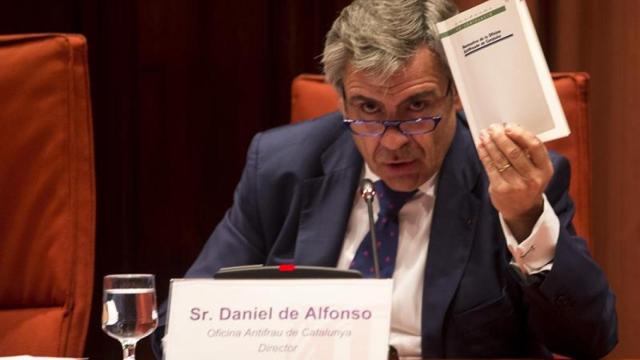 De Alfonso durante su comparecencia en el Parlament