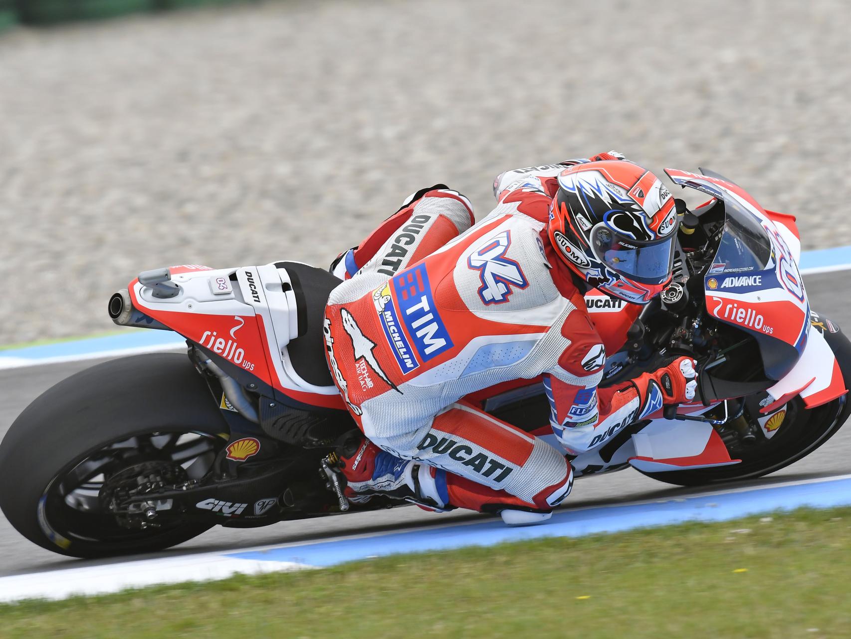 Dovizioso, en el GP de Assen.