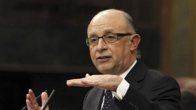 El ministro de Hacienda en funciones, Cristóbal Montoro