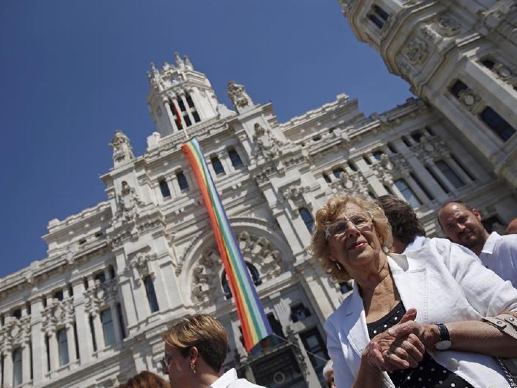 La alcadesa de Madrid, Manuela Carmena.