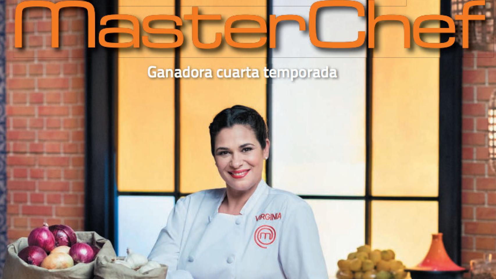 Portada del libro de recetas de Virginia.