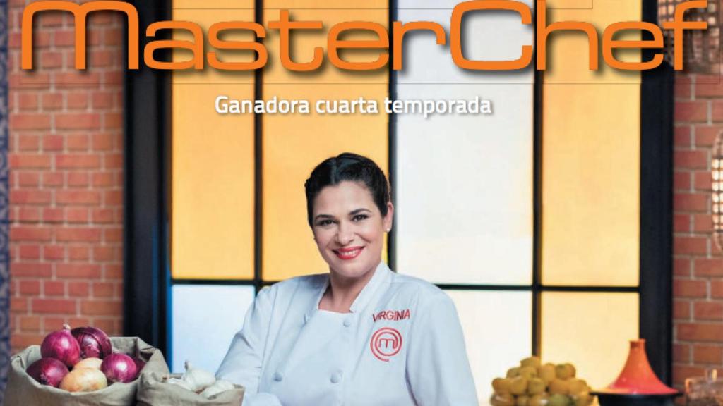 Portada del libro de recetas de Virginia.