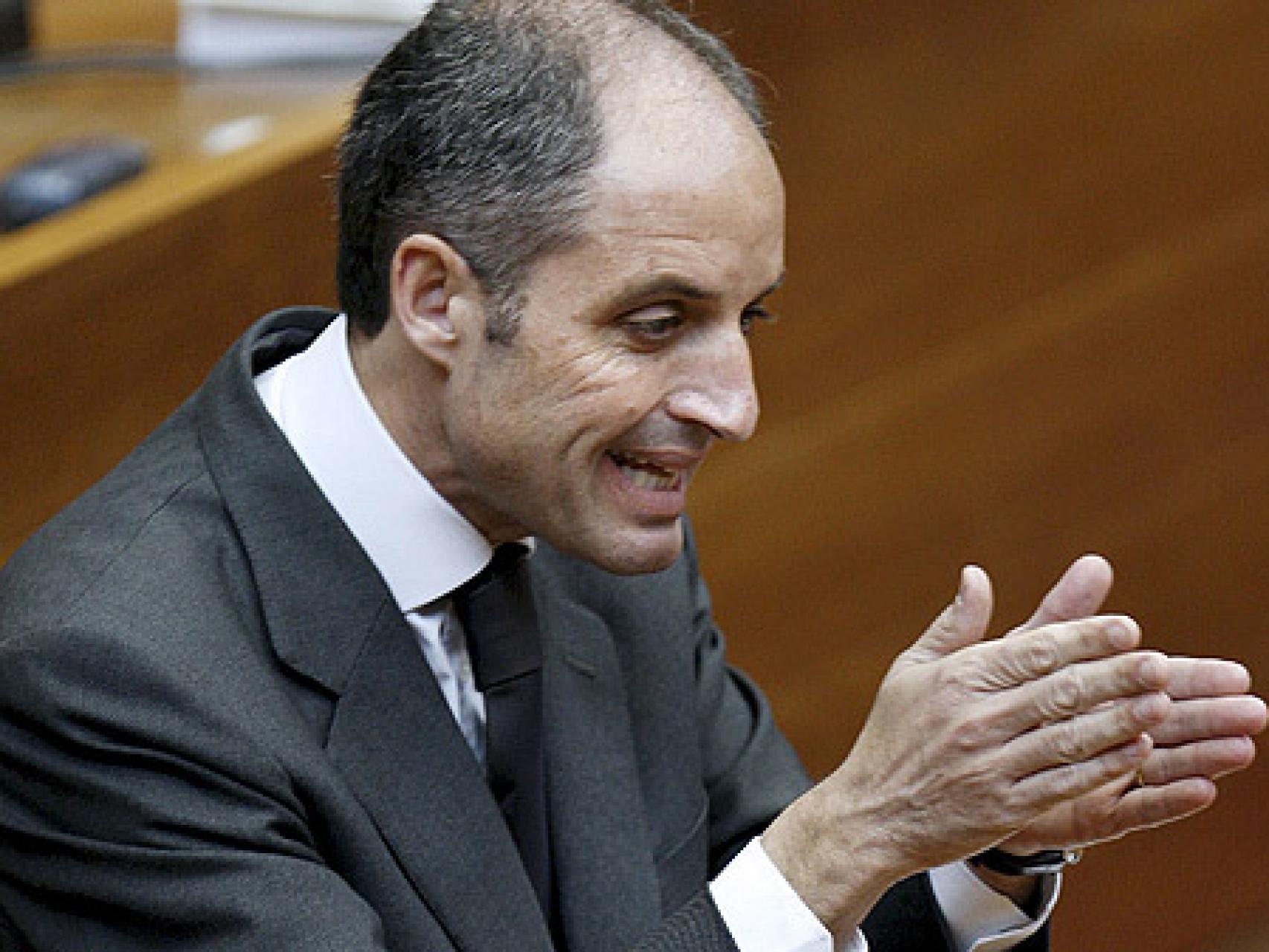 Francisco Camps en una comparecencia.