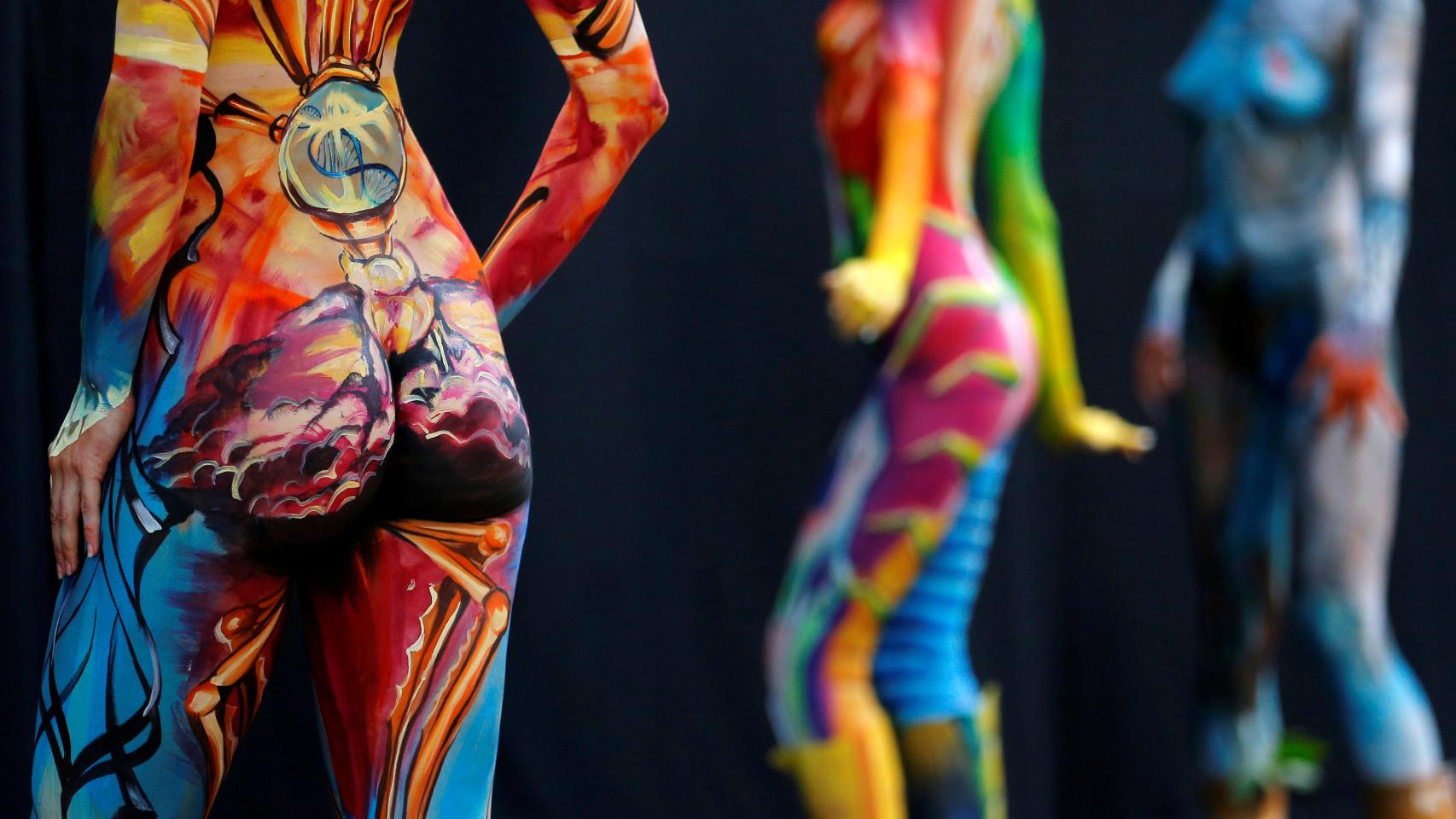 Australia, sede del campeonato del mundo del 'bodypainting'