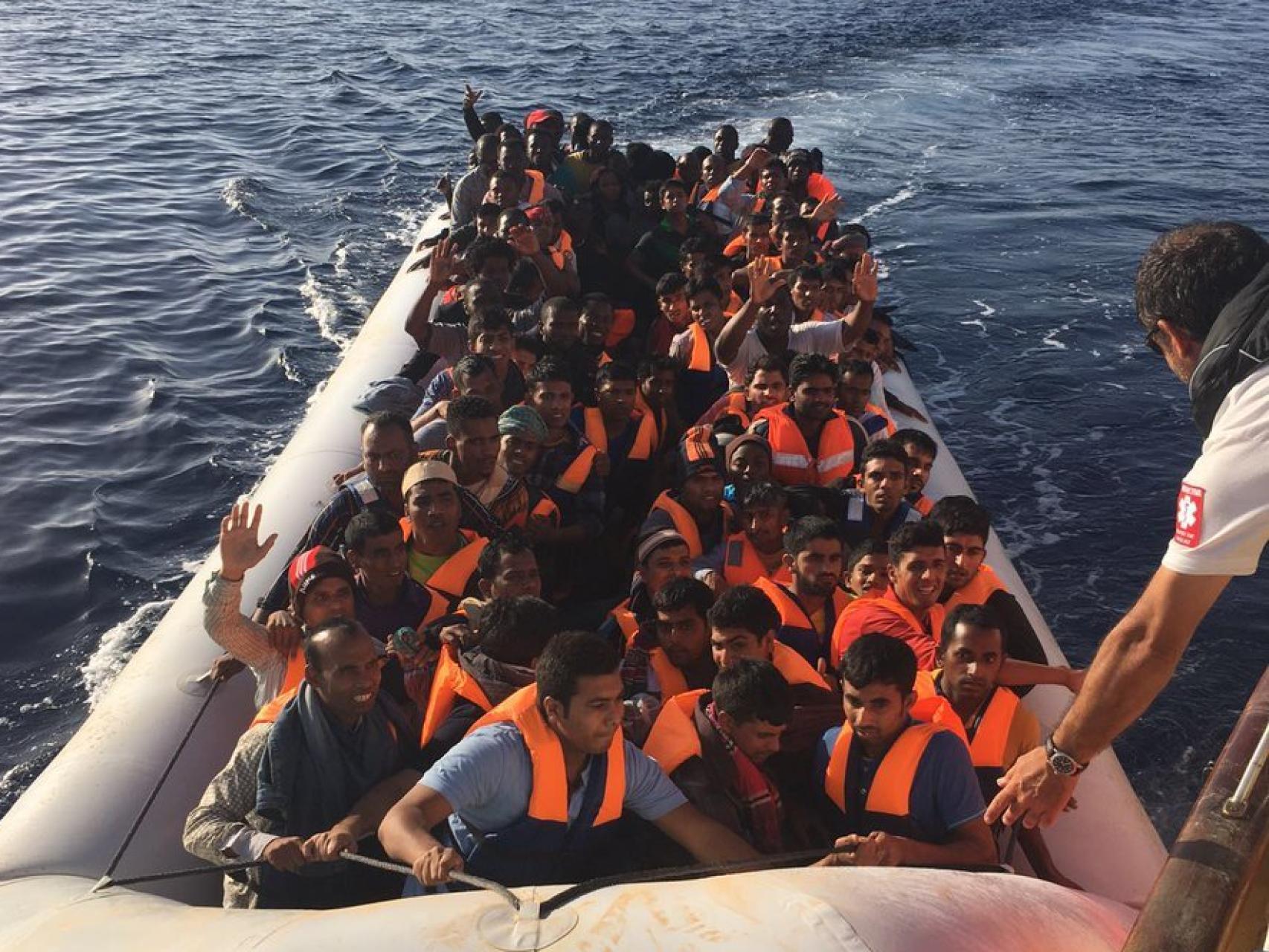 El primer rescate de Proactiva Open Armas ha transcurrido sin ningún problema
