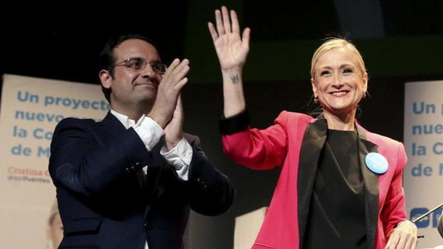 Cristina Cifuentes y Daniel Ortiz
