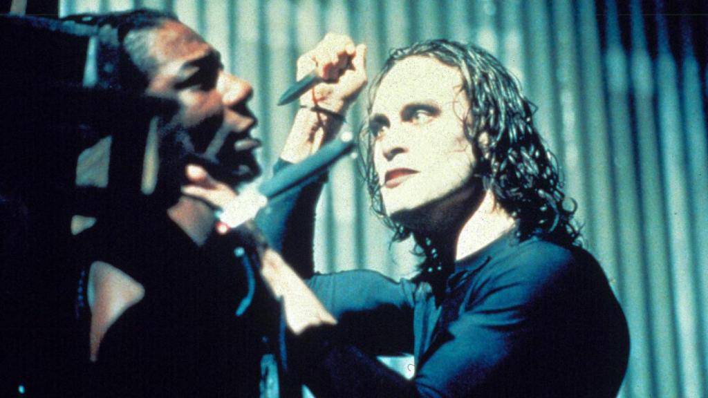 Brandon Lee en 'El cuervo' (1994)