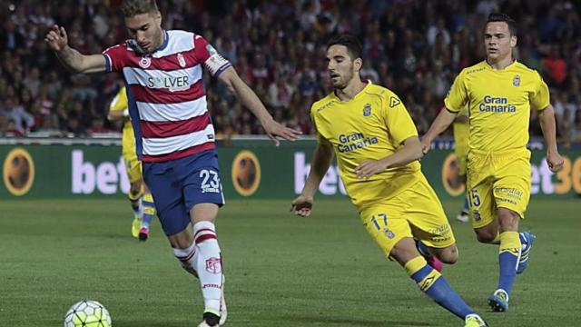 Imagen del partido Granada - Las Palmas.