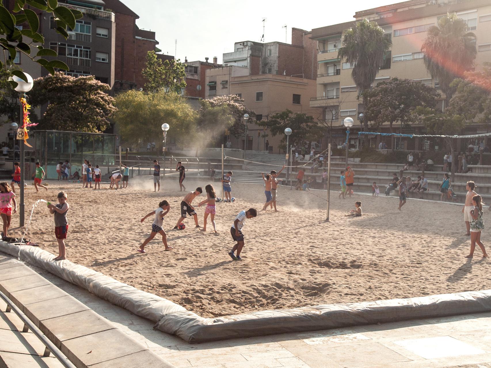 La Prosperidad, un barrio lleno de blues y con una playa de juguete.