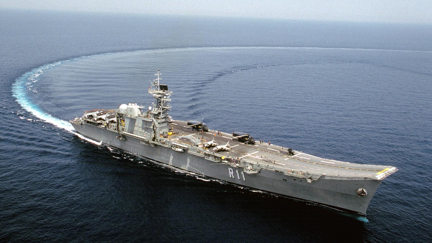 El Príncipe de Asturias se botó en mayo de 1982.