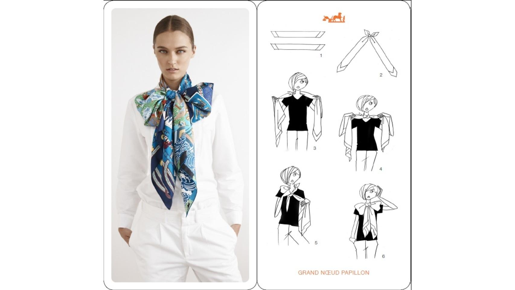 Diseño y técnica de Hermés para llevar el accesorio de la temporada.