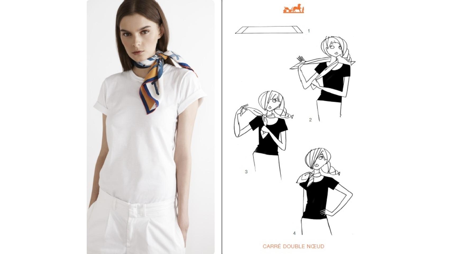 Diseño y técnica de Hermés para llevar el accesorio de la temporada.