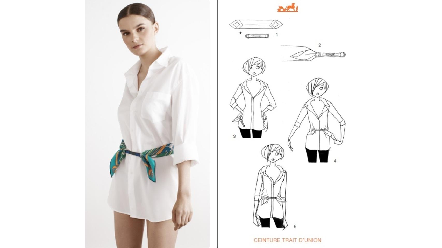 Diseño y técnica de Hermés para llevar el accesorio de la temporada.