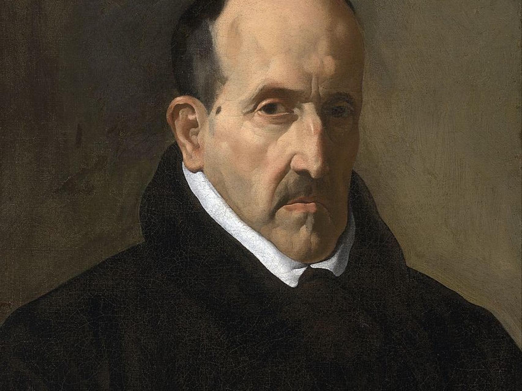 Retrato de Góngora, pintado por Diego Velázquez.