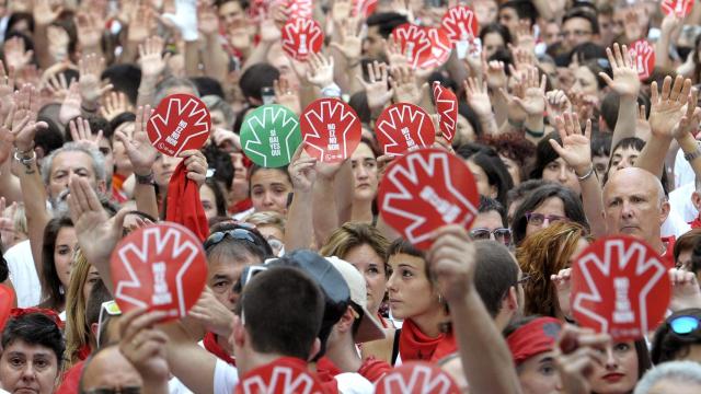 Pamplona salió a la calle el día 7 para condenar las agresiones sexuales.