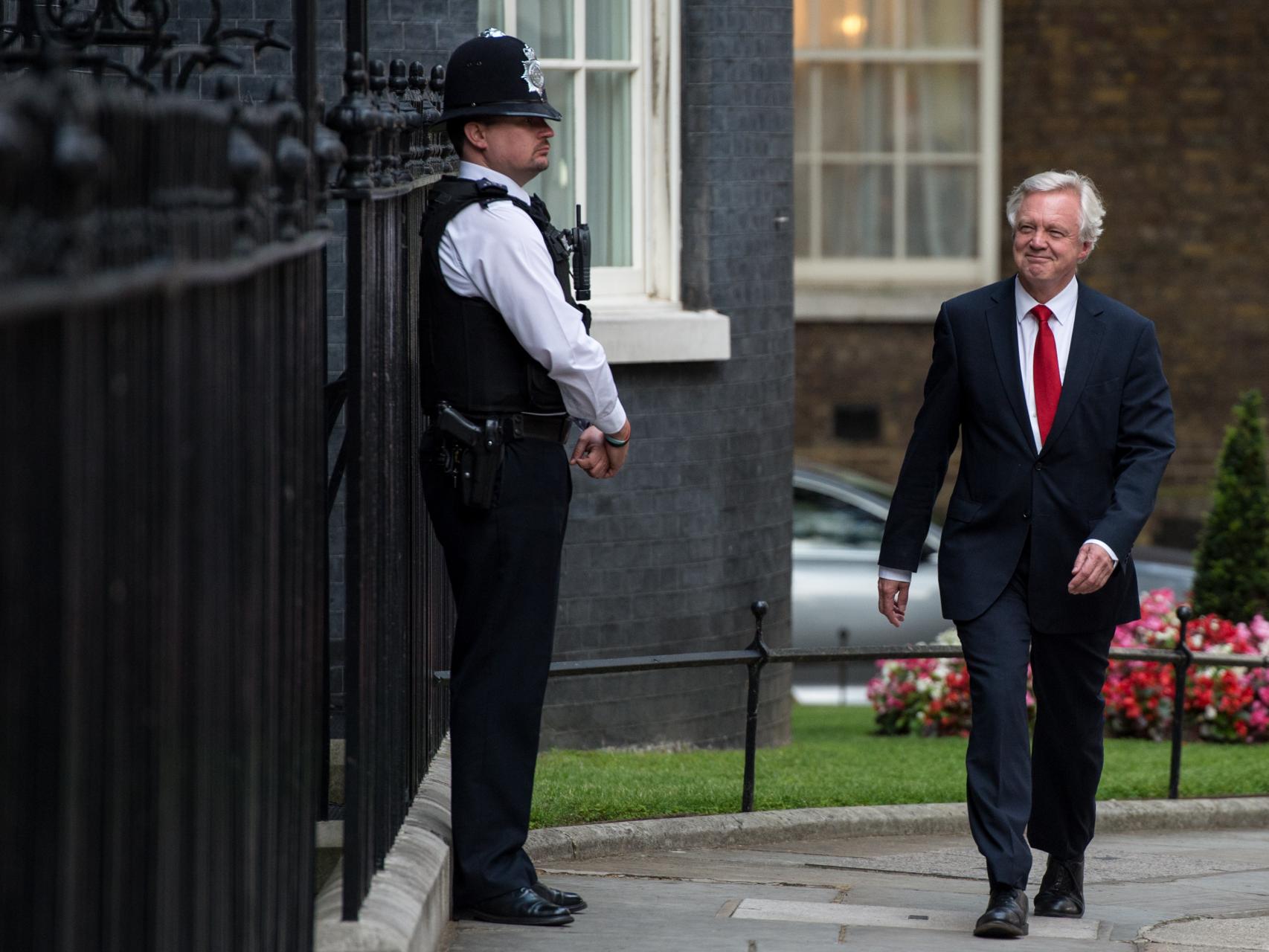 David Davis compitió con Cameron en 2005 por el liderazgo de su partido.