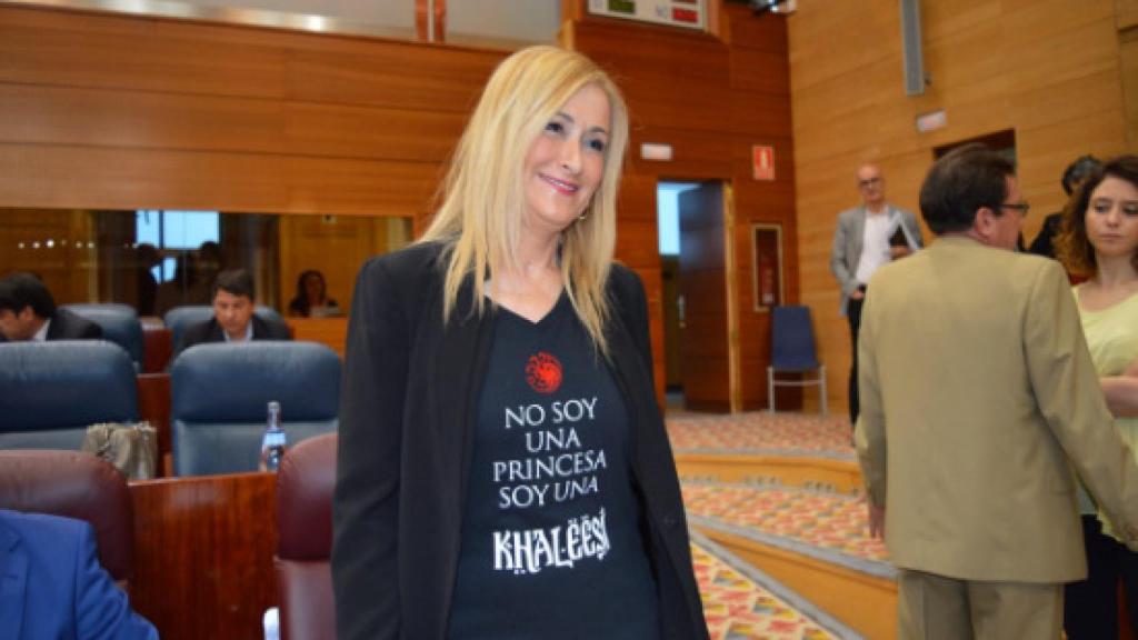 Cifuentes y Pablo Iglesias ya tienen algo en común: 'Juego de tronos'