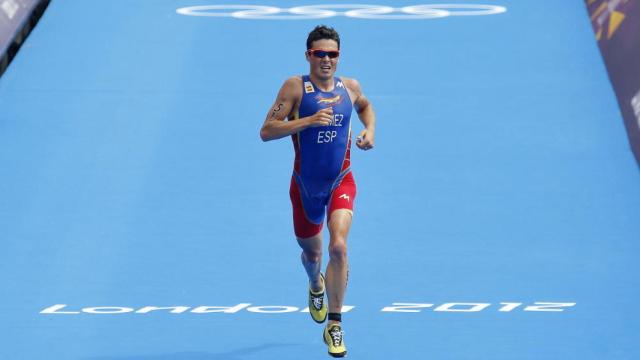 Gómez Noya en los JJOO de Londres de 2012