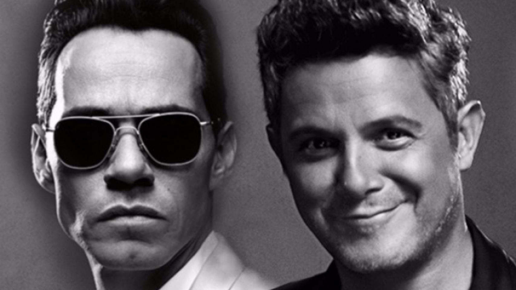 Marc Anthony y Alejandro Sanz