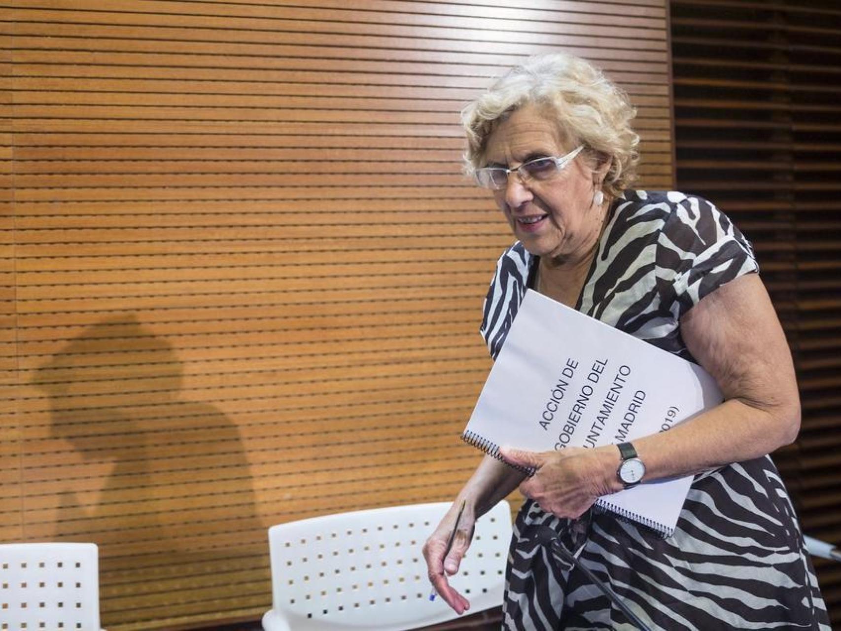Manuela Carmena, alcaldesa de Madrid.