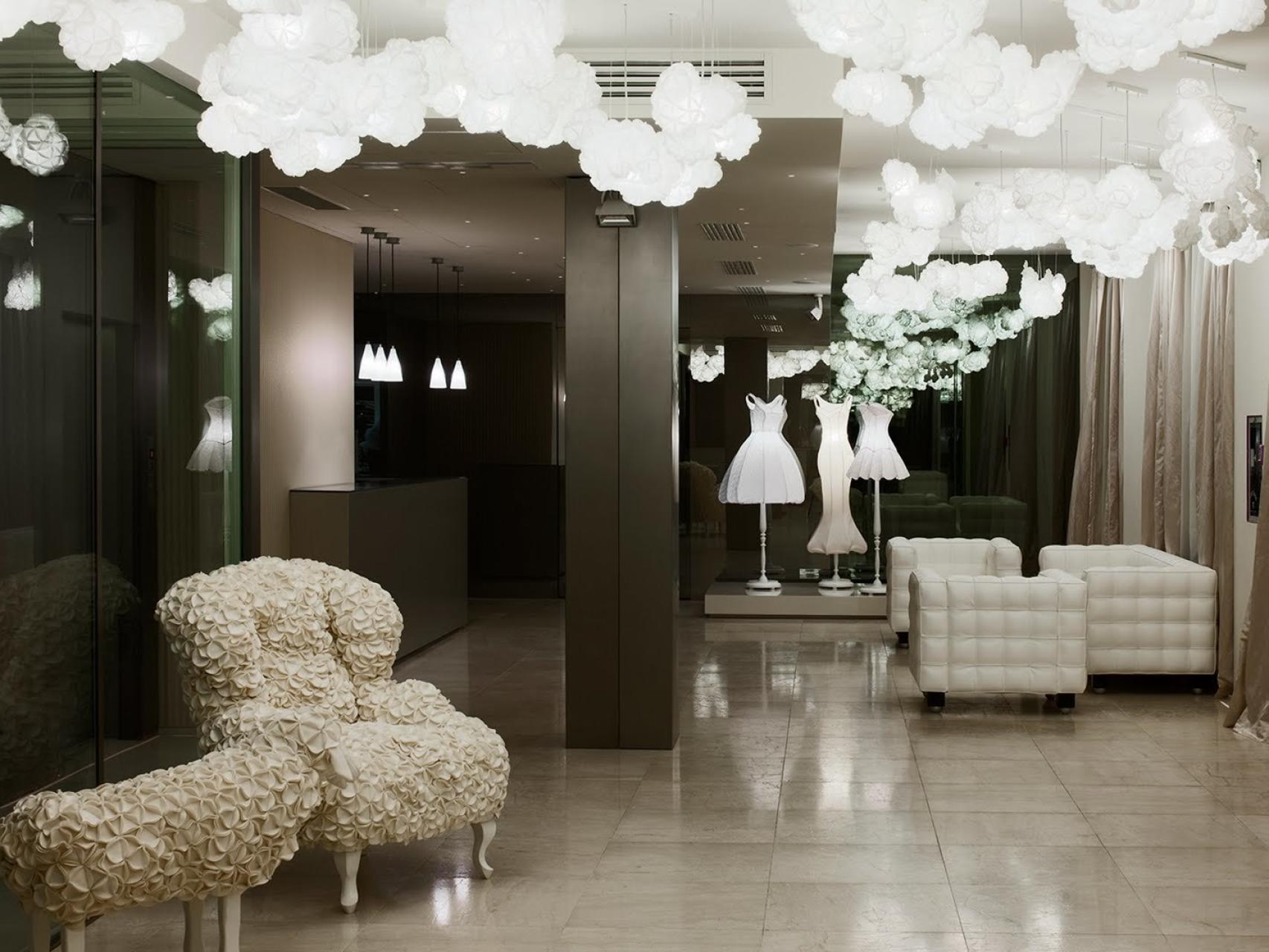 Interior de la Maison Moschino, en Milán.