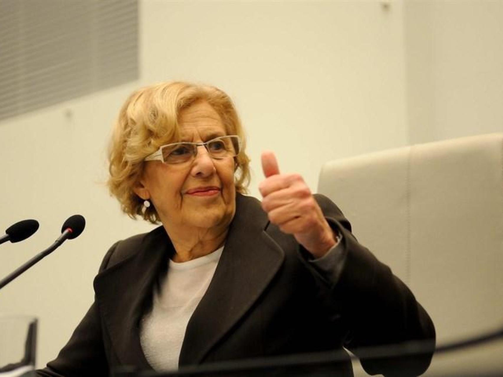 Manuela Carmena, alcaldesa de Madrid.