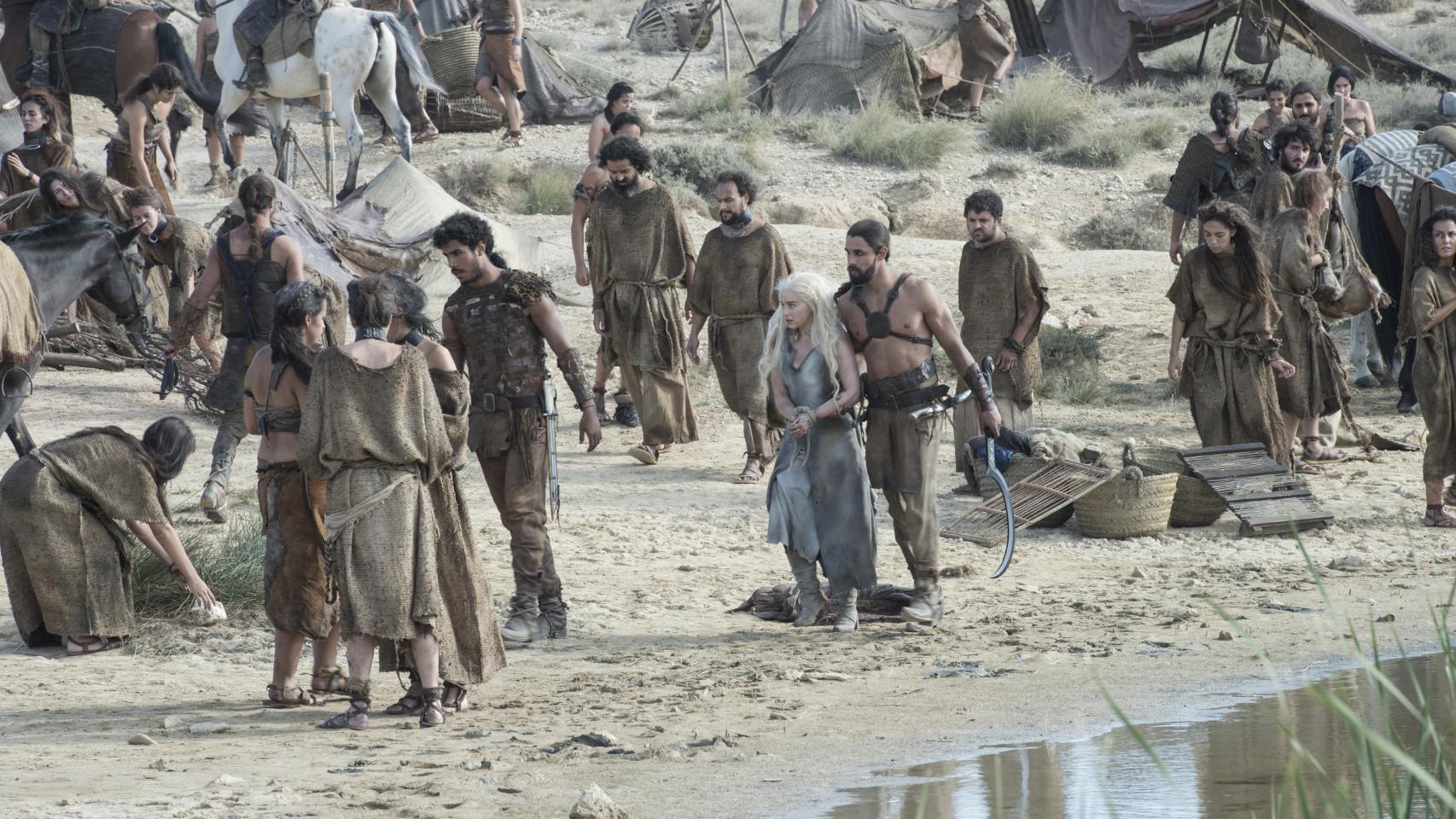 Otra de las escenas rodadas en España.