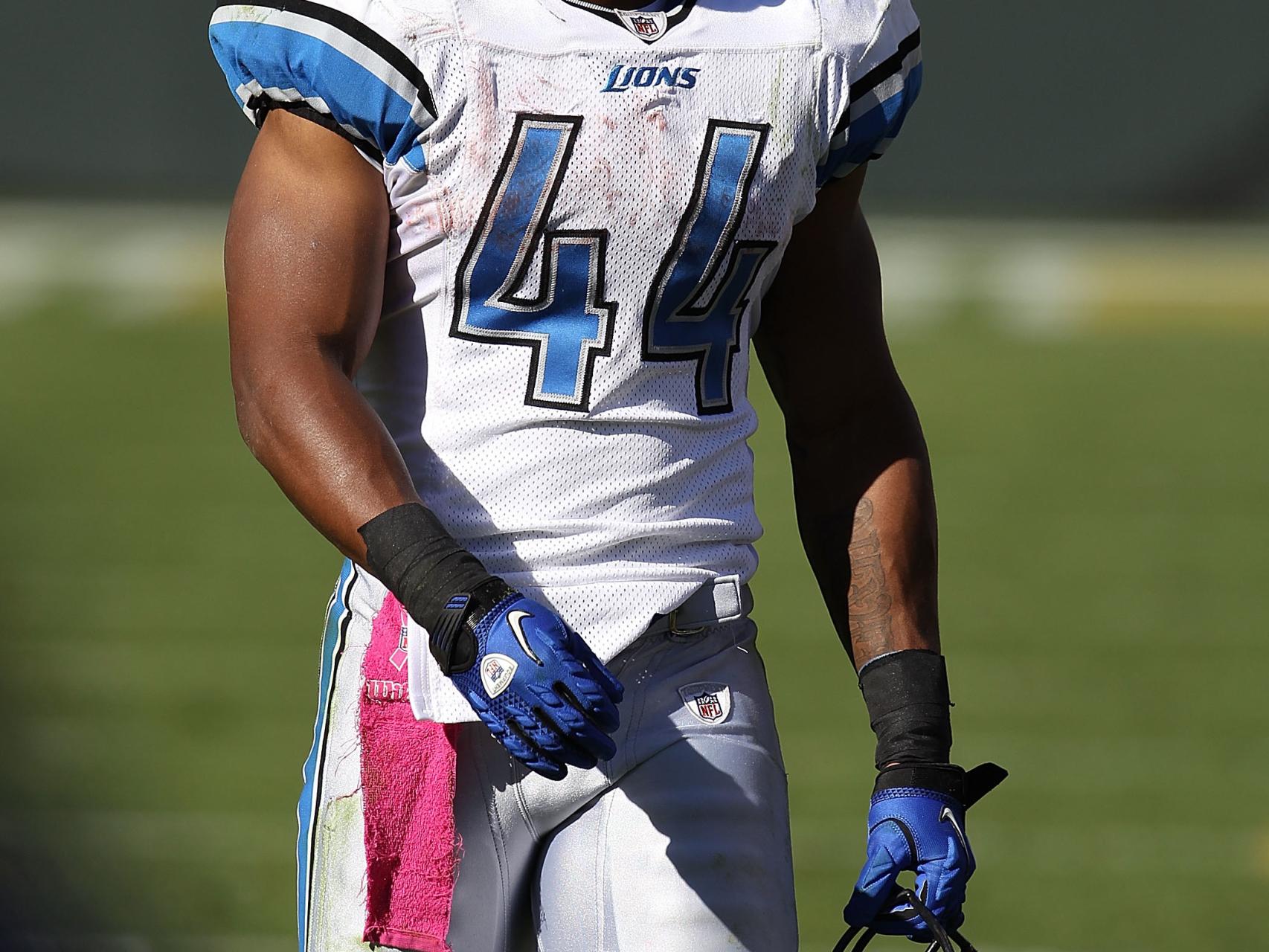 Jahvid Best en un partido con los Lions.