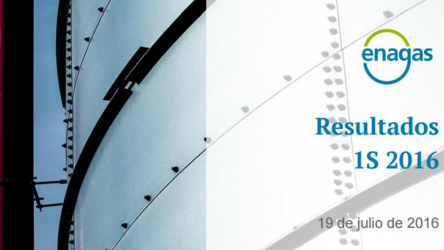 Enagás ganó un 0,5% más hasta junio.