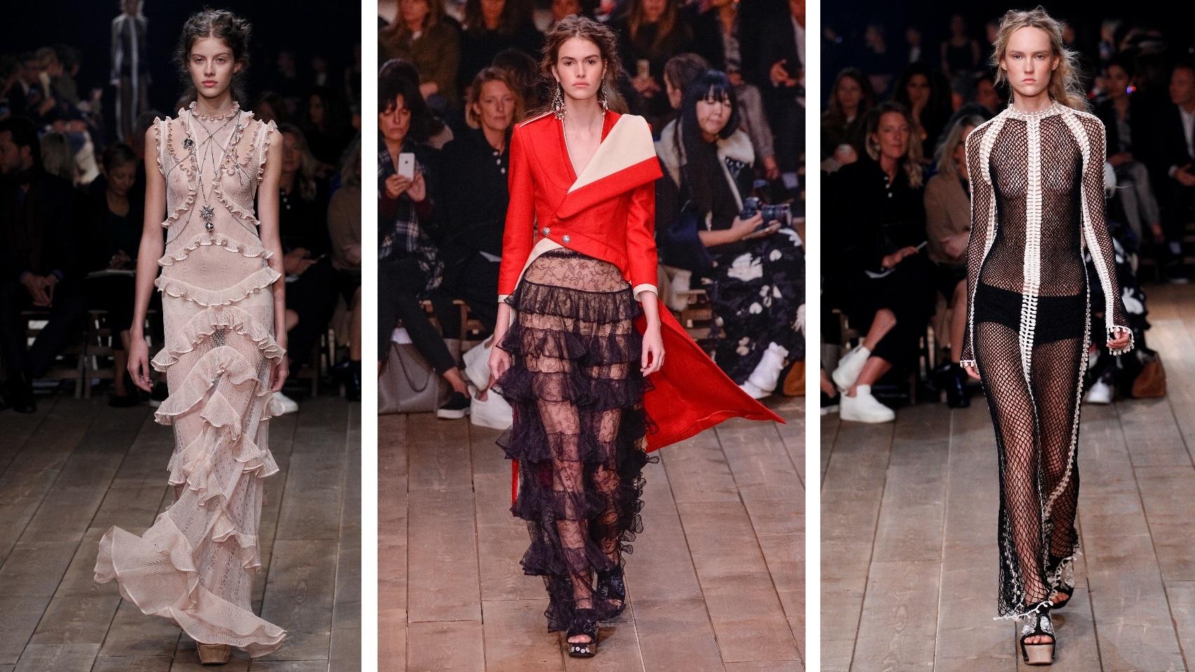 Colección Primavera-Verano 2016 de Alexander McQueen.