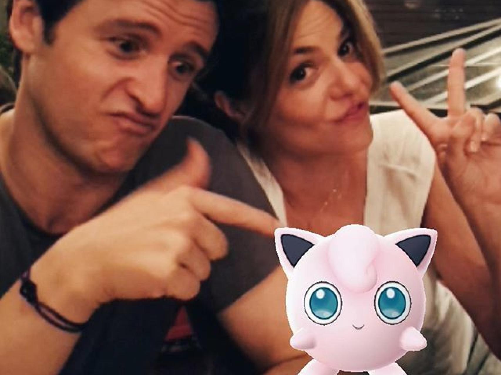 Los actores Manuela Velasco y Diego Martin