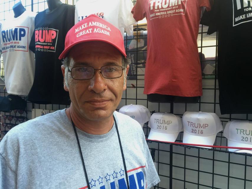 Glen Wilcoxson está convencido de que Trump ganará las elecciones