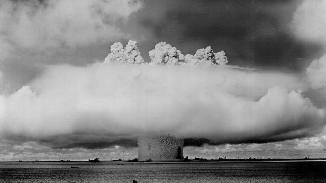 Explosión en el 'Baker day'.
